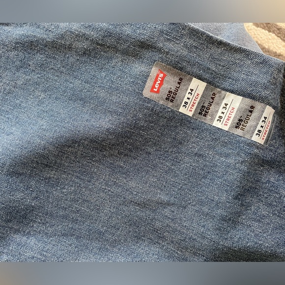 Levi's 505 Regular stretch 38x34 jeans - Picture 4 of 6